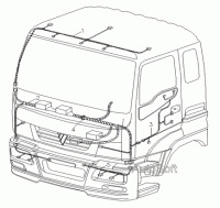 Жгут электропроводки кабины