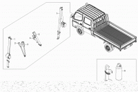 Ремень безопасности, огнетушитель