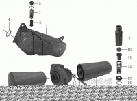 Фильтр масляный и теплообменник