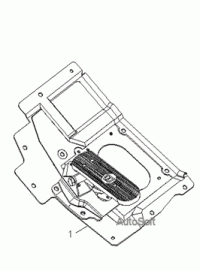 1S12413540000 Педаль тормоза